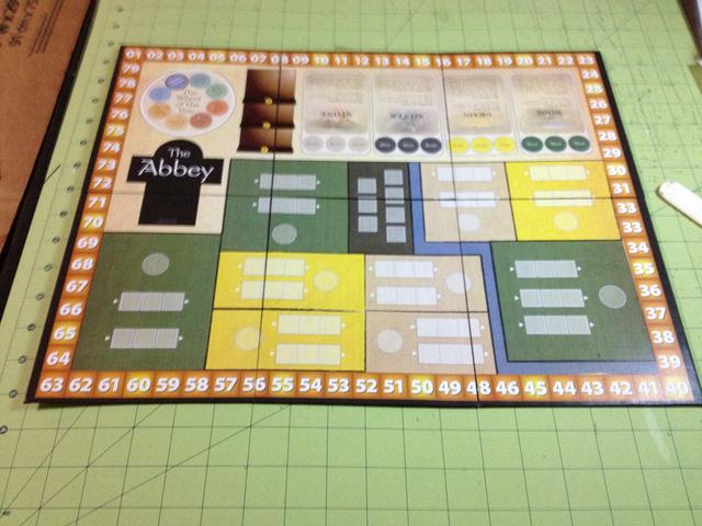 The Abbey gameboard